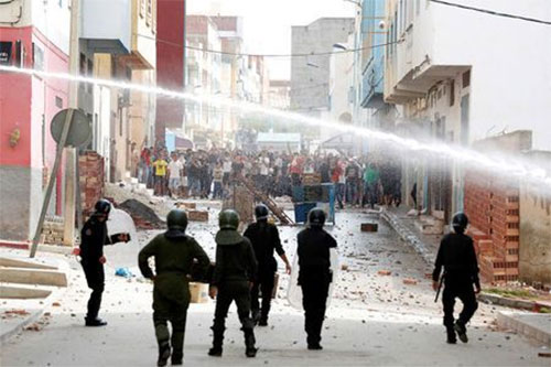 protestan en Alhucemas Marchas en el norte de Marruecos tras el arresto de un líder activista